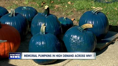 Memorial pumpkins in high demand across WNY