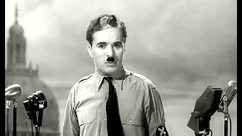 The Great Dictator Final Speech with No Music 1949