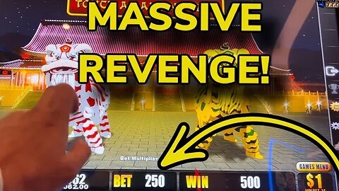 $250 BETS GOT MASSIVE REVENGE ON THIS MACHINE!