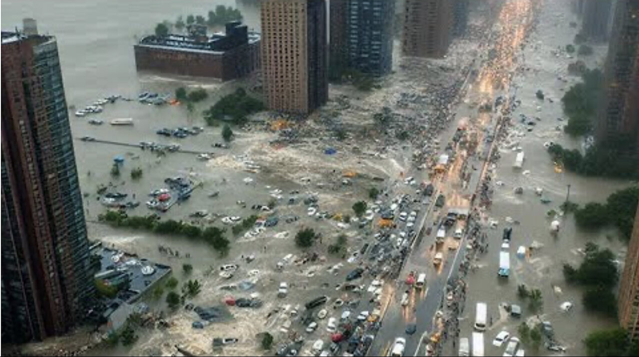 Apocalypse in New York! Monstrous flood in the largest city in the USA!