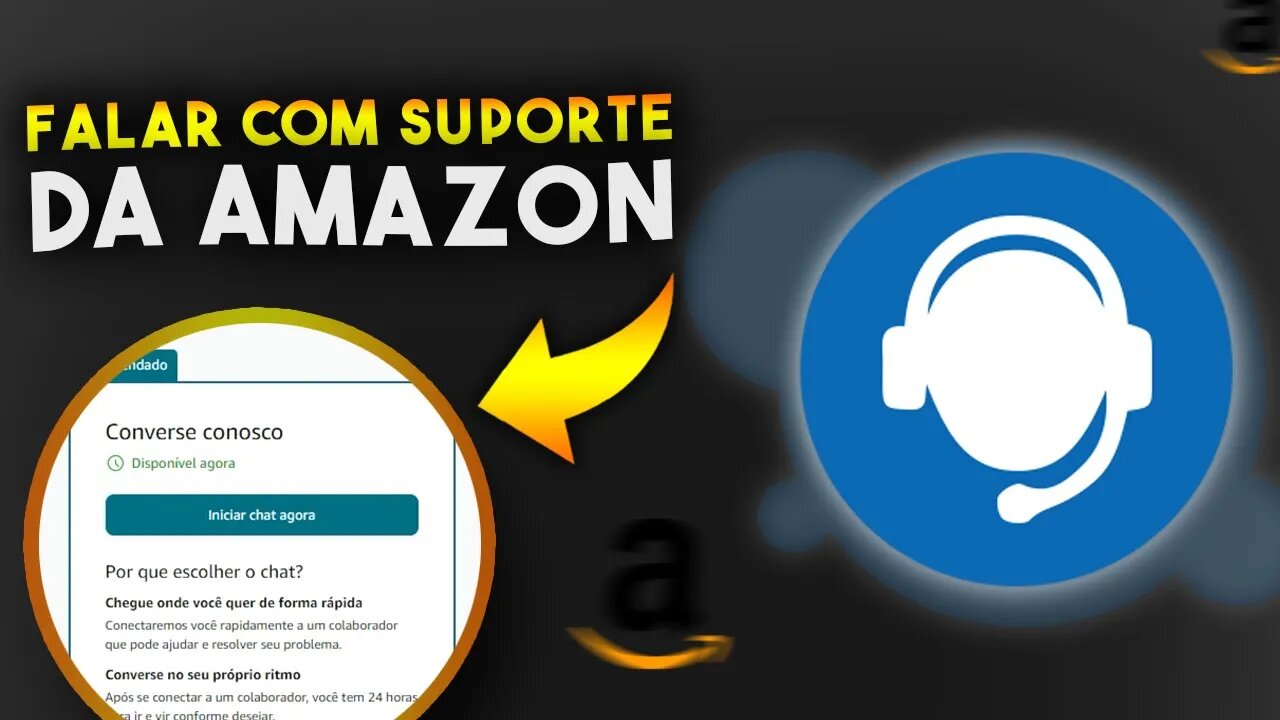 Como ENTRAR EM CONTATO com o SUPORTE DA AMAZON