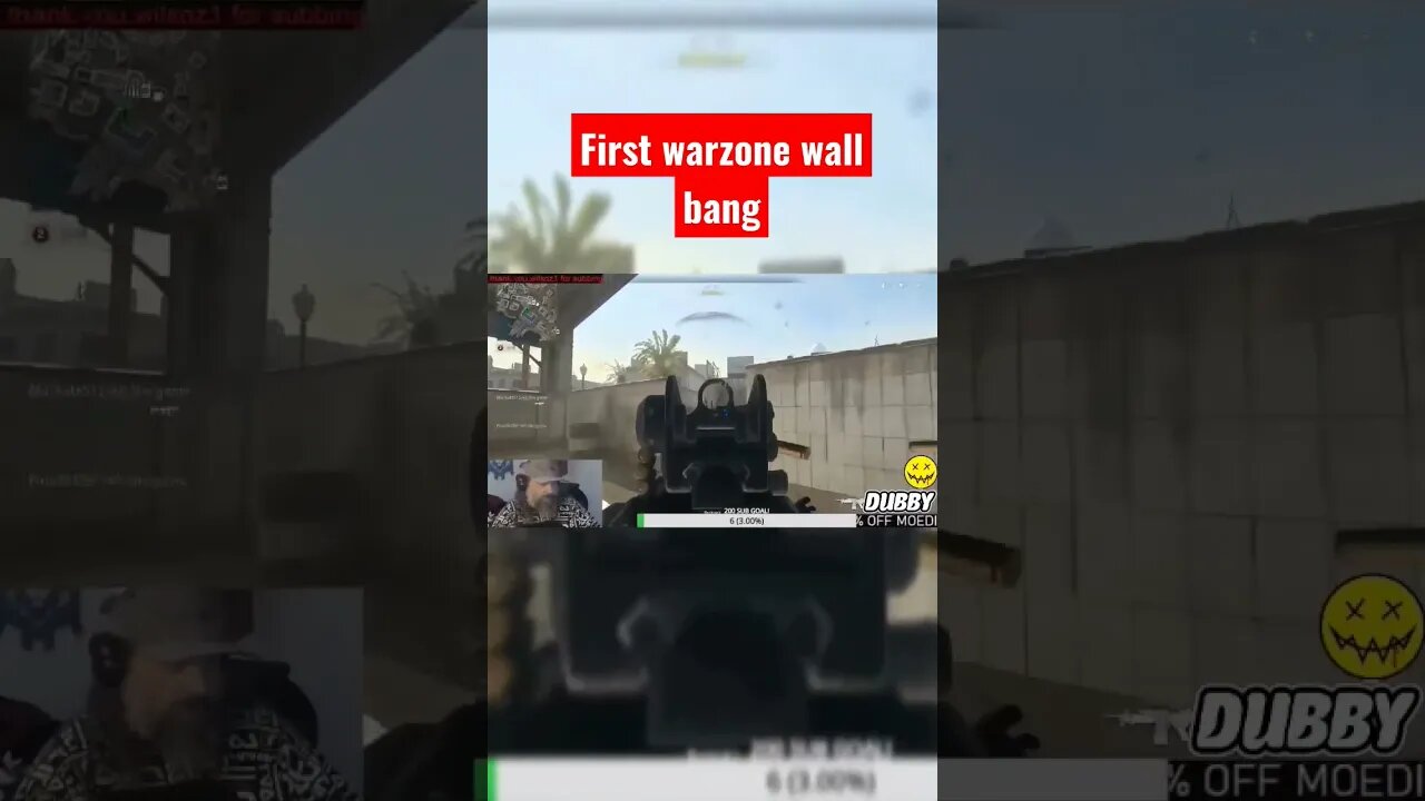 first warzone 2 wallbang #funnymoments #shorts #gaming #callofduty #warzone2