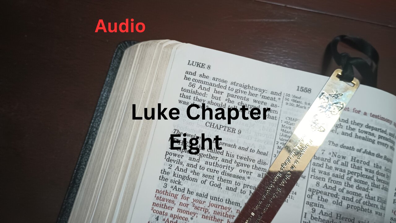 Luke Chapter 8 A Demon-Possessed Man Healed.