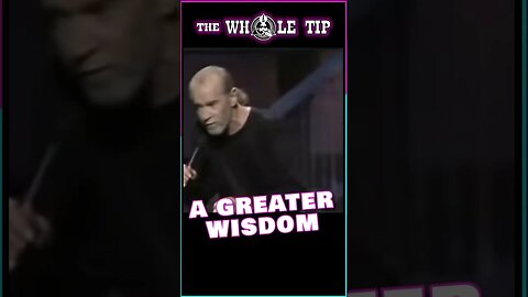 A GREATER WISDOM GEORGE CARLIN #shorts #short #shortvideo