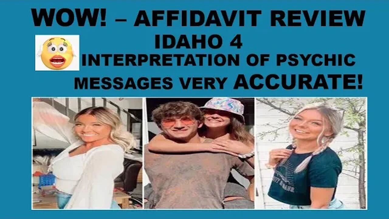 WOW!! #IDAHO4 BK AFFIDAVIT - More Validations!