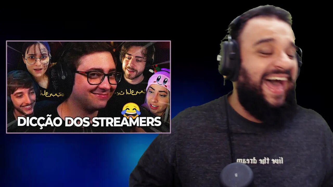 (REACT) DICÇÃO PERFEITA DOS STREAMERS #04 - @ViralizouClips