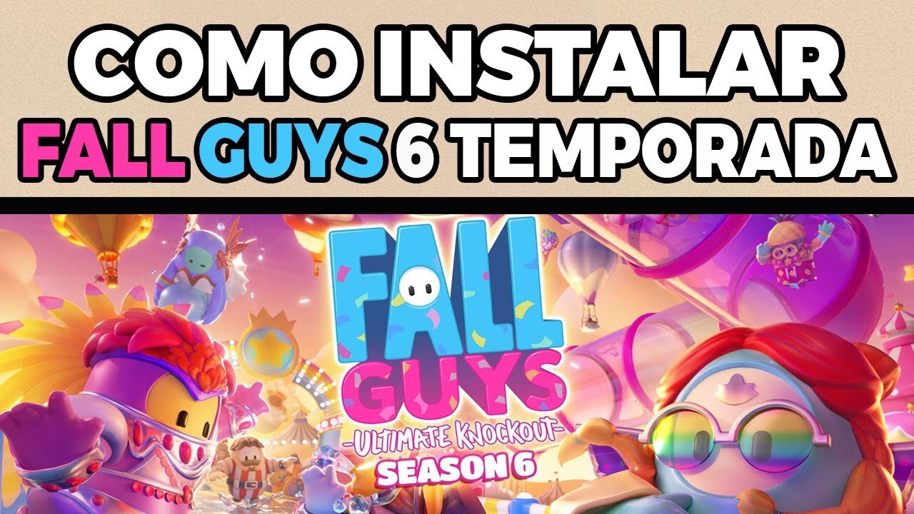 FALL GUYS REVELA A 6ª TEMPORADA: FESTA ESPETACULAR