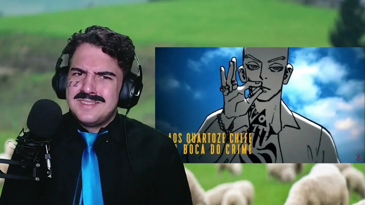PASTOR REACT ♫ Terano South (Tokyo Revengers) Eu Sempre Amei Violência! | Gabriza (Prod. Vittão 808)