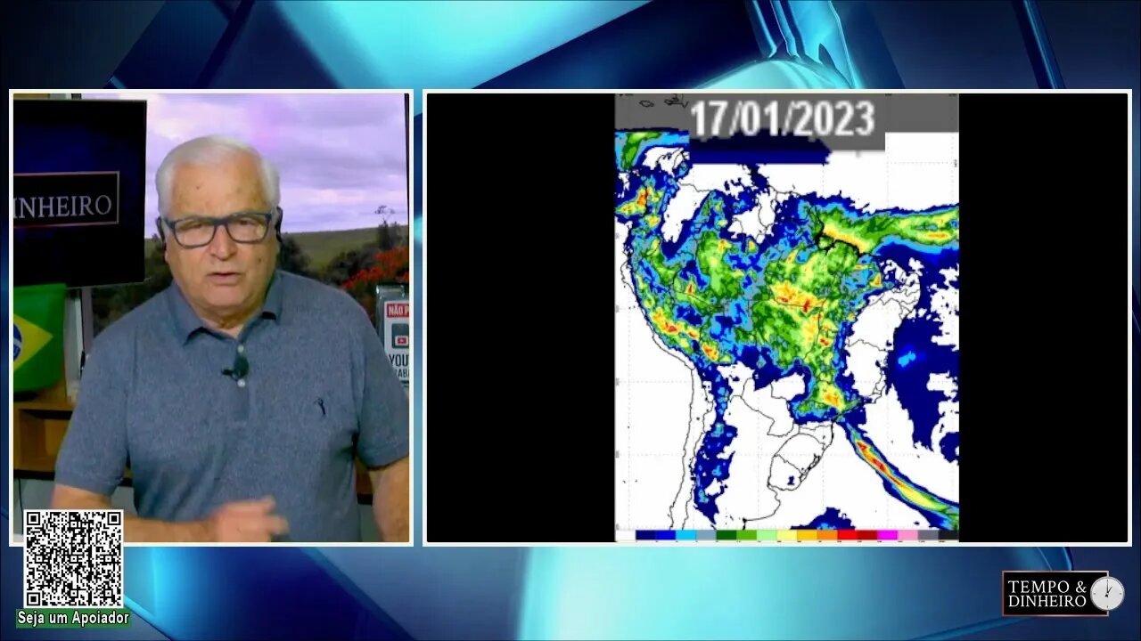 Chuvas e temperaturas mais altas em todo o País