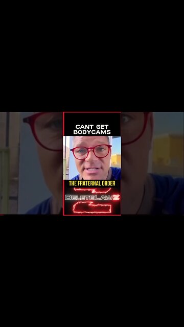 Can’t Get Body Cam. Email me. CantGetBodyCam @ Gmail dot com