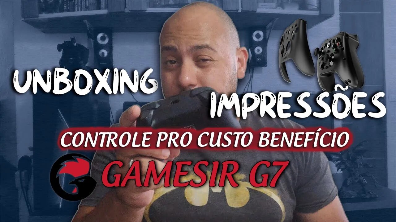 UNBOXING - GAMESIR G7/ Ótimo Pro Controle Custo Benefício Xbox/PC