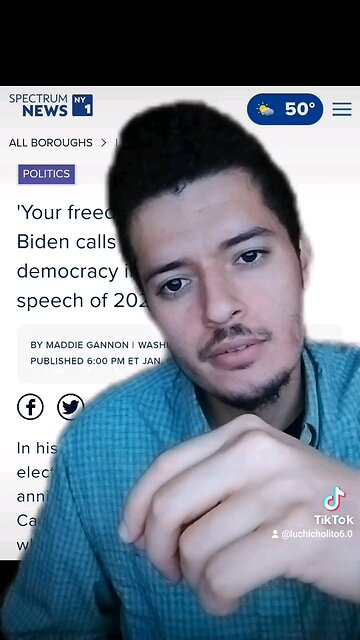 Joe Biden Calls Donald Trump a Threat To Democracy