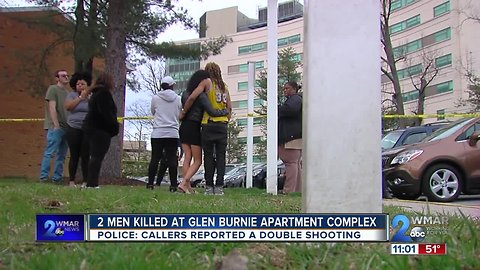 Police find two men dead after responding to double shooting at Glen Burnie apartment complex