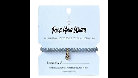 MANIFEST YOUR DREAMS BRACELET - PETITE LABRADORITE