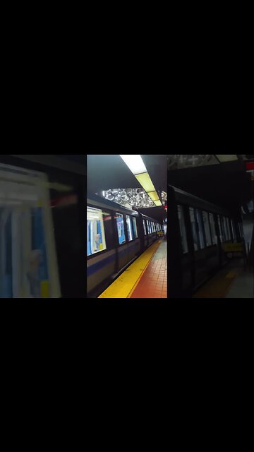 Breathtakingly Montreal metro #viralvideo #travel #montreal #downtownmontreal #train #subway