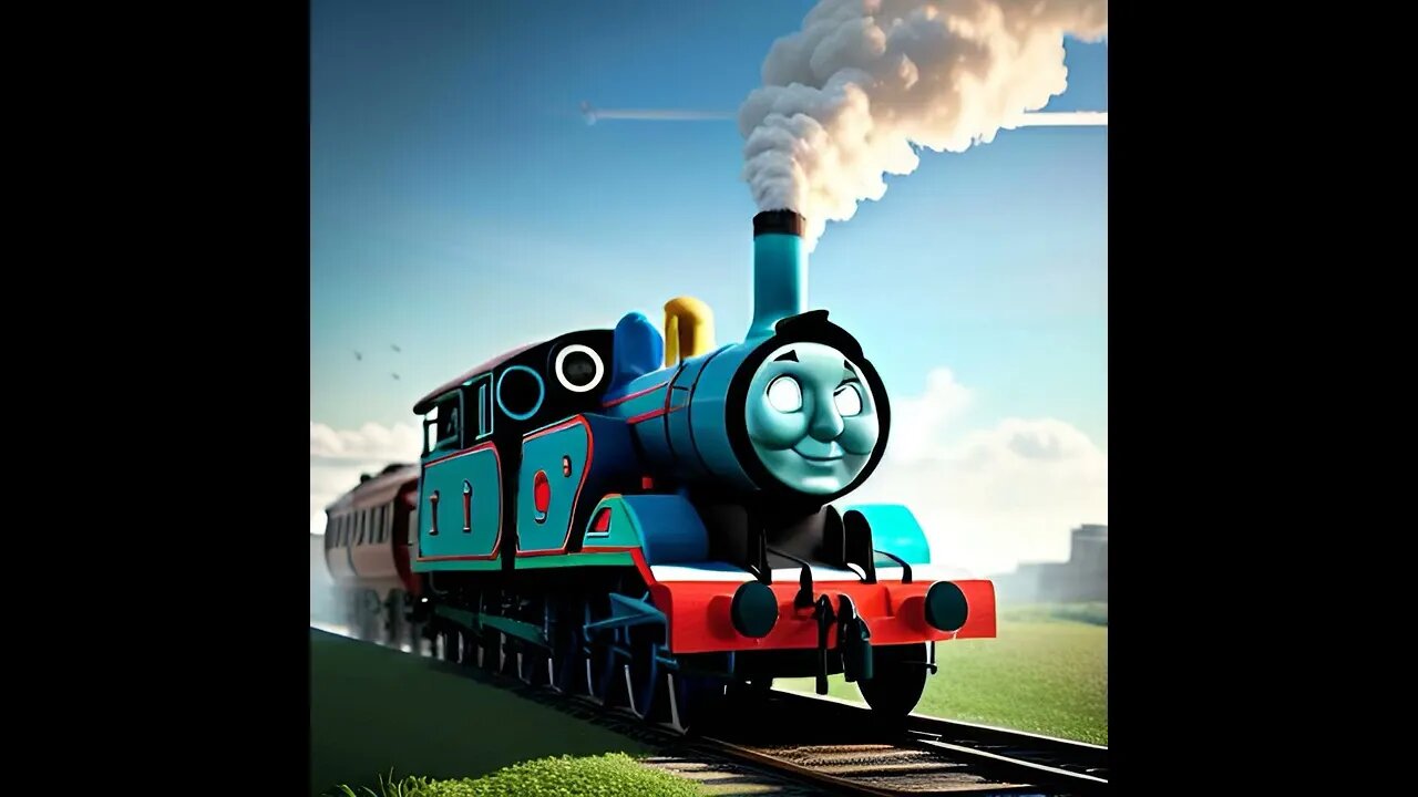 Possessed Thomas the tank engine #wonderapp #thomasthetrain #possessed