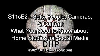 S11cE2 - Sets Settings People & Content - What You Need to Know about Home Studios for Social Media