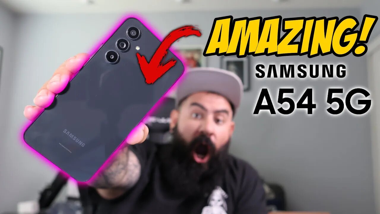 Samsung Galaxy A54 Unboxing And Review