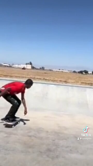 Cool skateboarding clip.