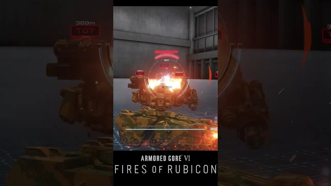Armored Core 6 Tank gameplay #shorts
