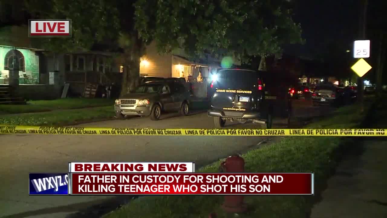 Dad shoots, kills teen gunman who shot his 15-year-old son