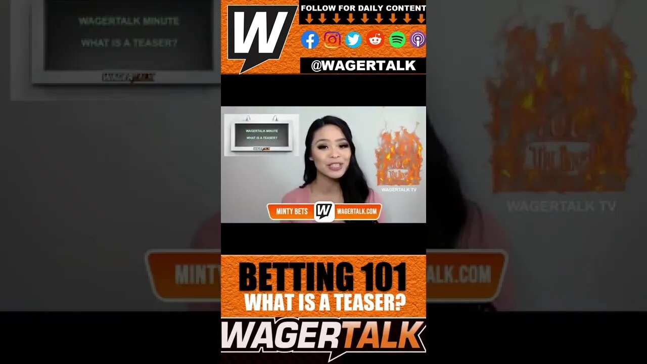 What Is a Teaser When Betting on Sports? ⏱️WagerTalk Minute #Shorts #SportsBetting #Teasers