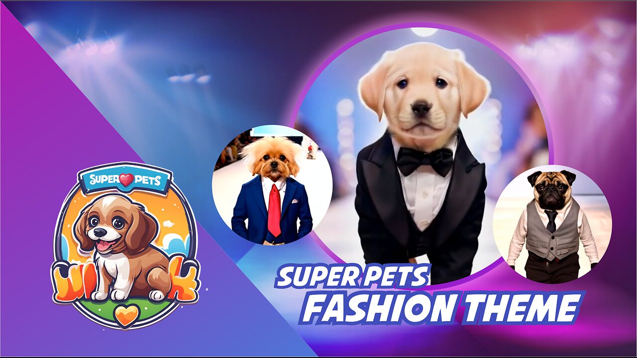 Super Pets: Fashion Theme