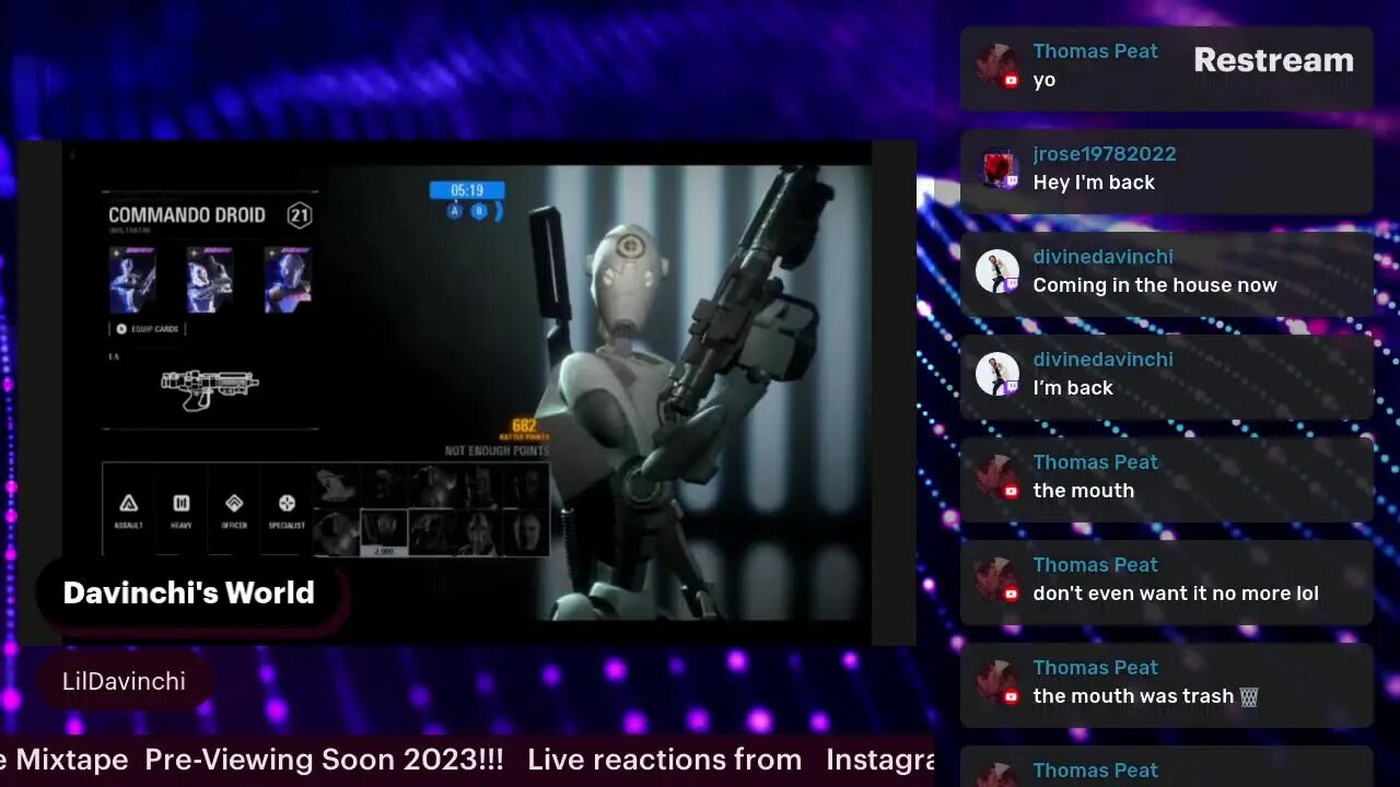 Welcome To Davinchi's World! TEST STREAM