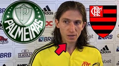 EITA! FILIPE LUÍS DO FLAMENGO NÃO SE CALA E MANDA A REAL SOBRE PALMEIRAS NO BRASILEIRÃO!