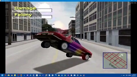 Driver 2 PS1: car slingshot 1