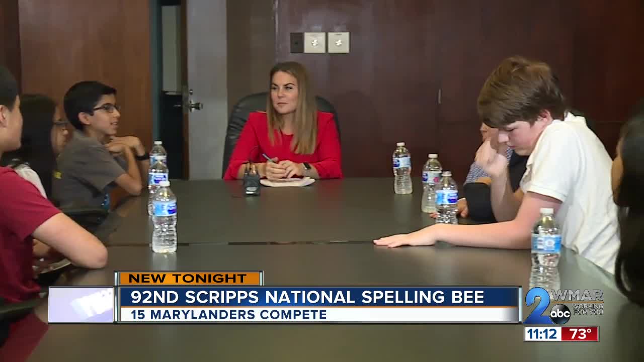 15 Marylanders prepare to compete in the 92nd Scripps National Spelling Bee