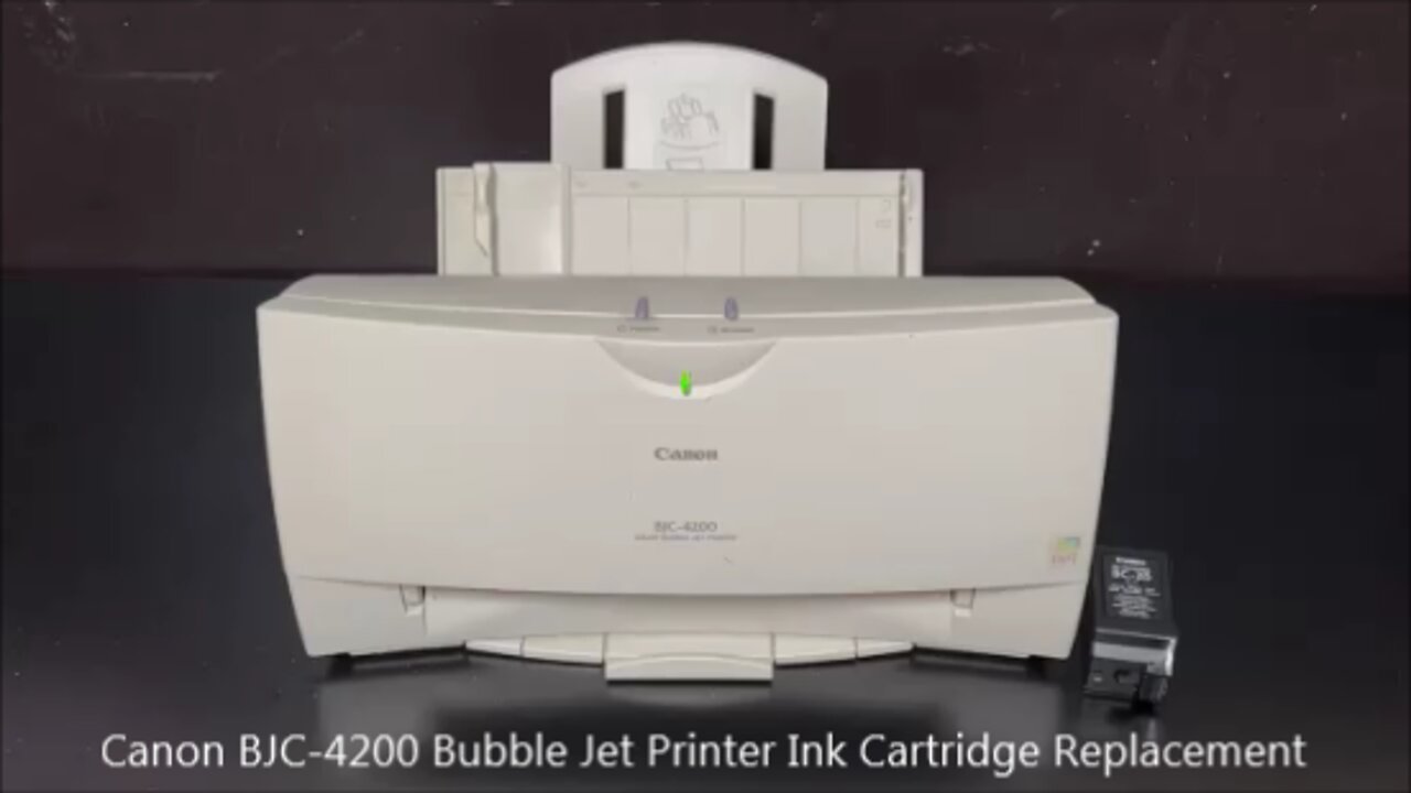 Canon BJC 4200 Ink Cartridge Replacement