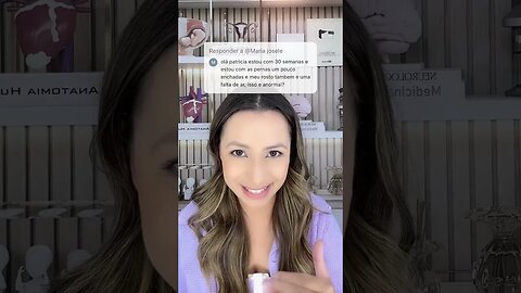 Estou com 30 semanas de gestação e minhas pernas e rosto estão inchados é normal?