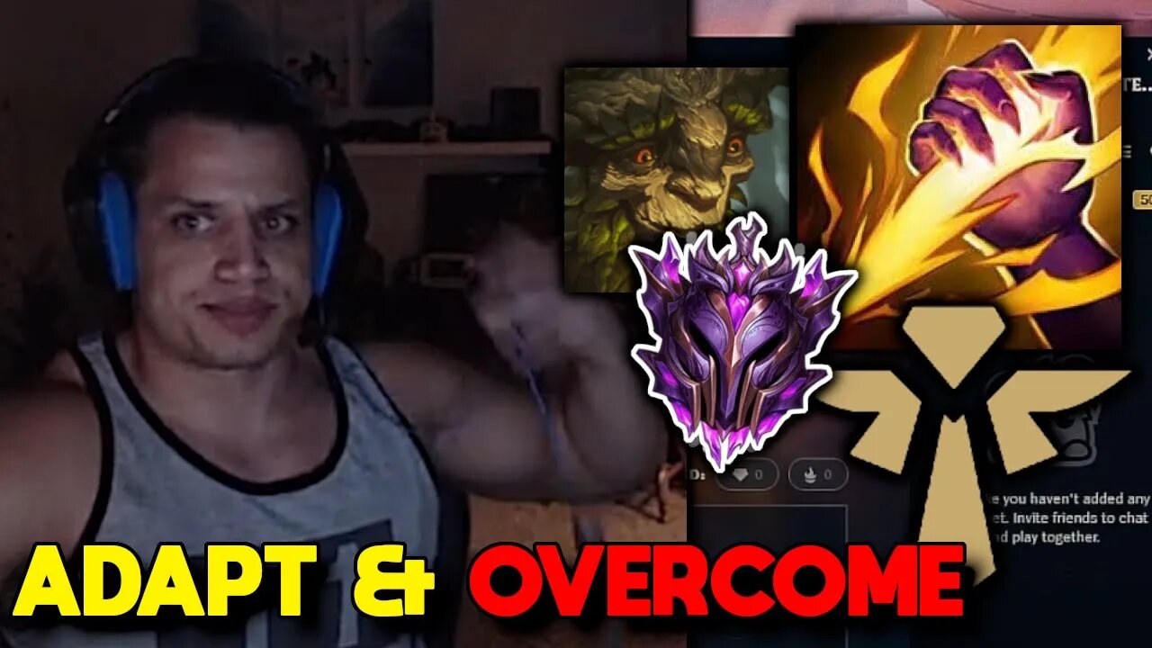 Tyler1 Hits Master with his Off-Meta Ivern Smite Support