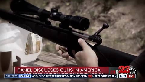 UNSCRIPTED: Panel to discuss guns in America