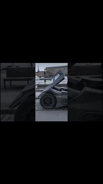 😱Inside World's Craziest Batmobile! Driving onthe streets 🌏🌐We checked out the world's craziest Bat!