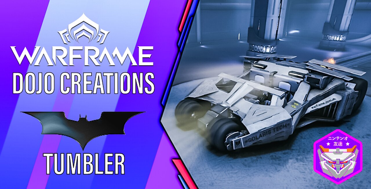 WARFRAME DOJO CREATIONS / DARKNIGHT TUMBLER BATMOBILE