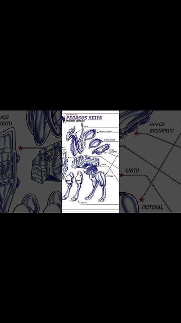 Os Cavaleiros Do Zodíaco - Armadura De Pégasus - Seiya [Pause o Vídeo Caso Não Consiga Ler]