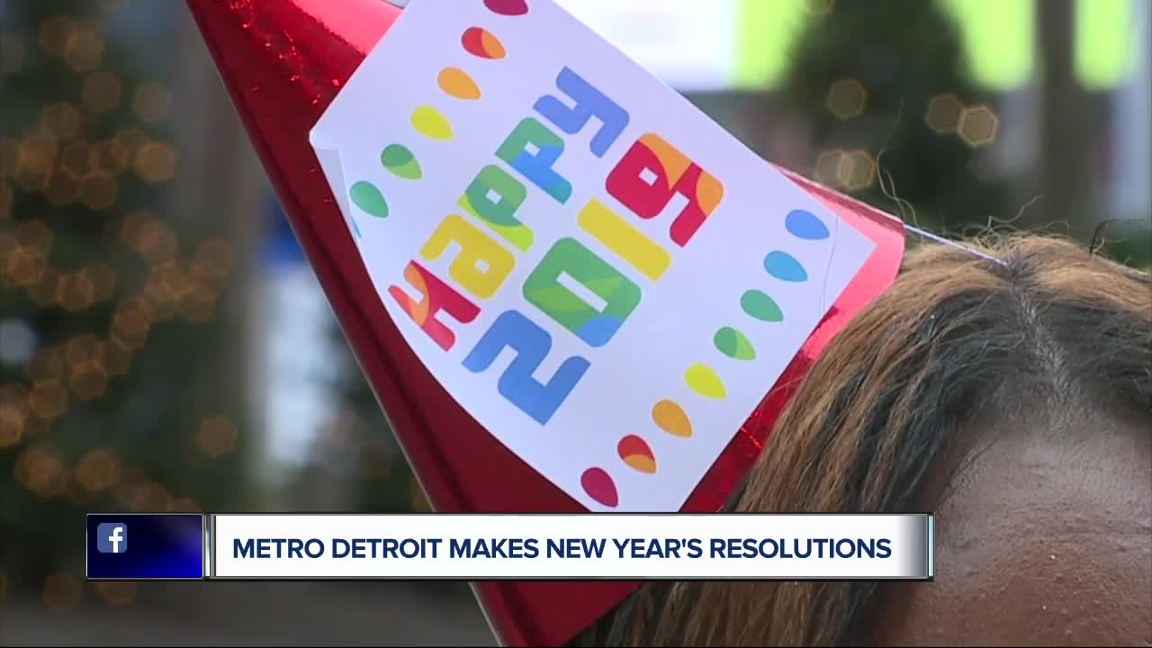 Metro Detroit makes New Year's resolutions