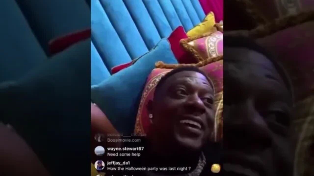 Boosie explains why he can’t go in the club with his son 😂