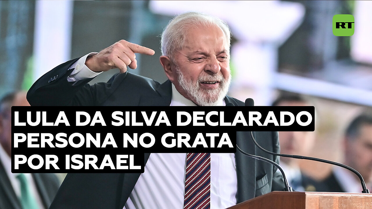 Lula da Silva fue declarado persona no grata por Israel tras denunciar el genocidio