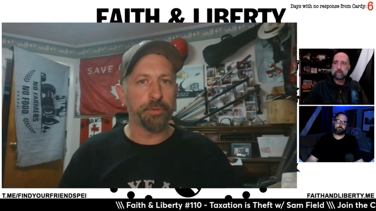 Faith & Liberty #110 - Taxation is Theft w/ Sam Field