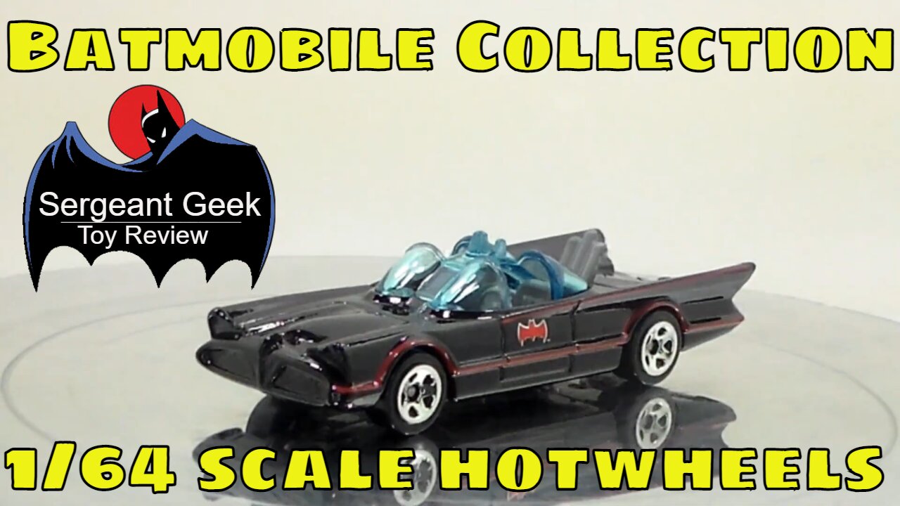 1/64 Hotwheels Batmobiles