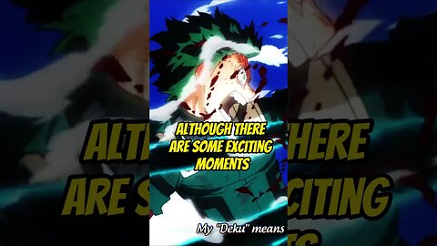 Bad Arc? #myheroacademia