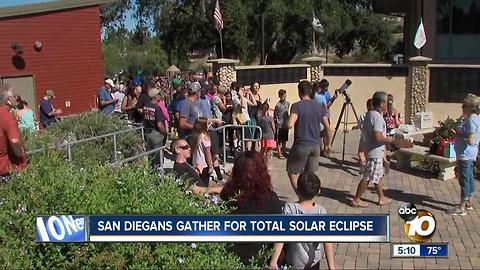 San Diegans share the eclipse