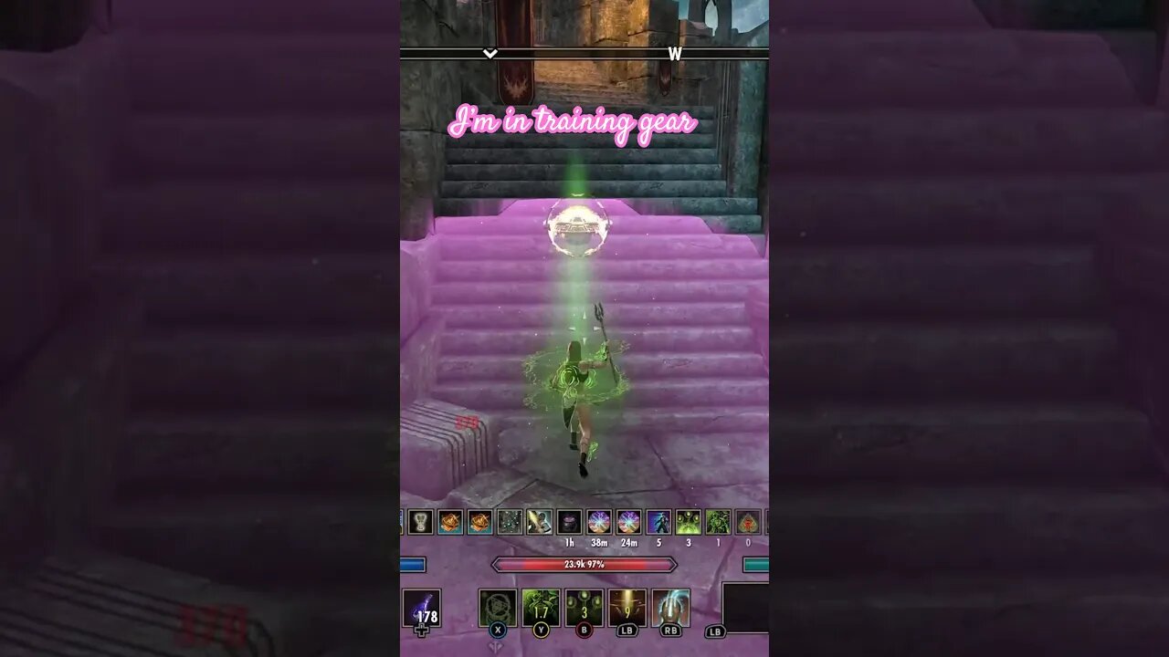 Love the new class. Tried it out in Bg where there’s no champion points. #kickstreaming #eso