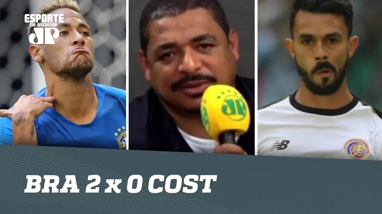OLHA o que VAMPETA falou de BRASIL 2 x 0 COSTA RICA!