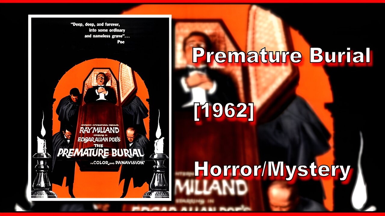 The Premature Burial (1962) | HORROR/MYSTERY | FULL MOVIE