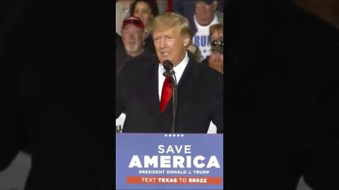 Trump speaks on Mike Lindell at Texas rally #shorts