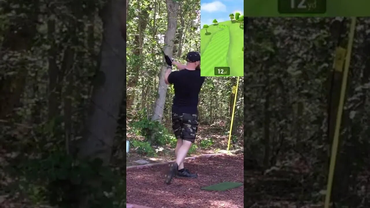 Hole 15 - Woodlake Park #Shorts #Golf #GarminR10 #SimGolf #YoutubeShorts